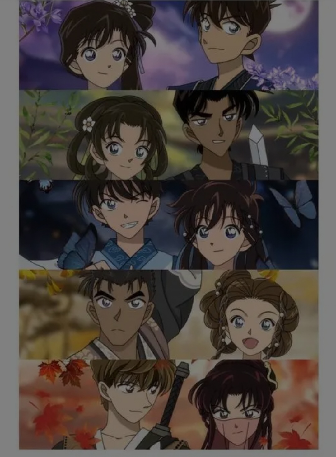 名侦探柯南的主要人物有哪些啊？