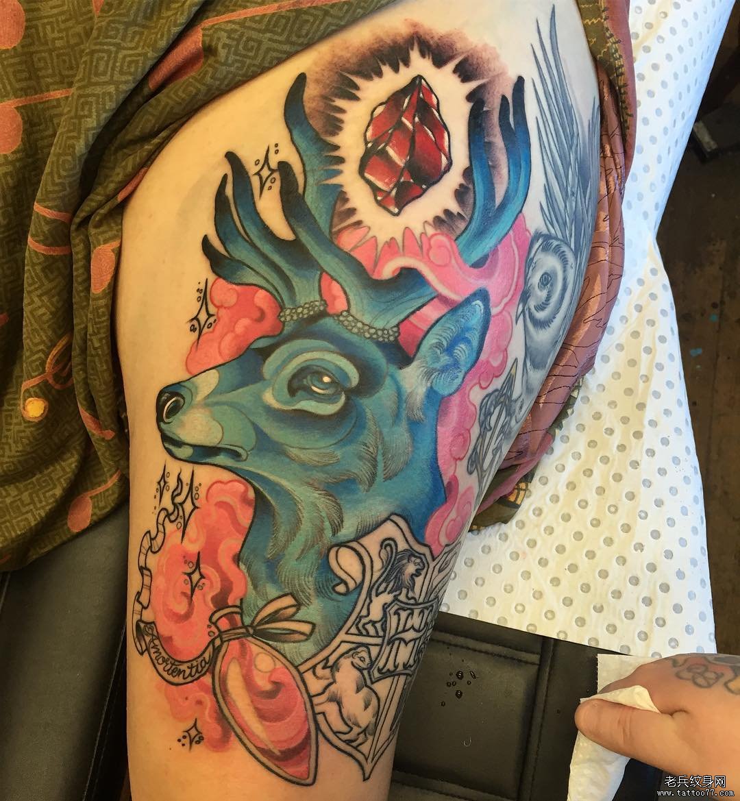 鹿纹身纹什么最旺财运呢