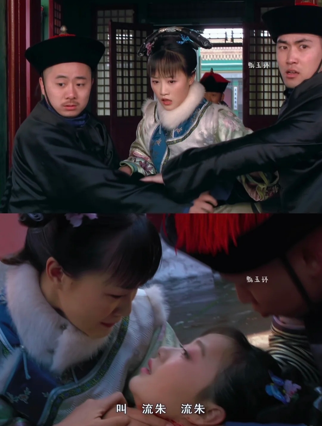 甄嬛传中的丫头流朱怎么死的