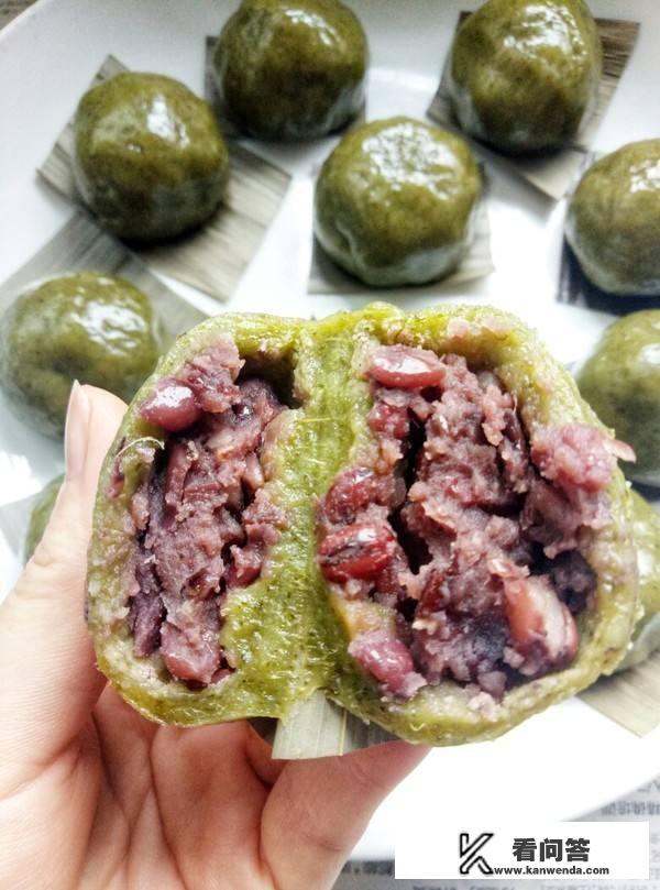 面粉艾叶粑粑的做法步骤