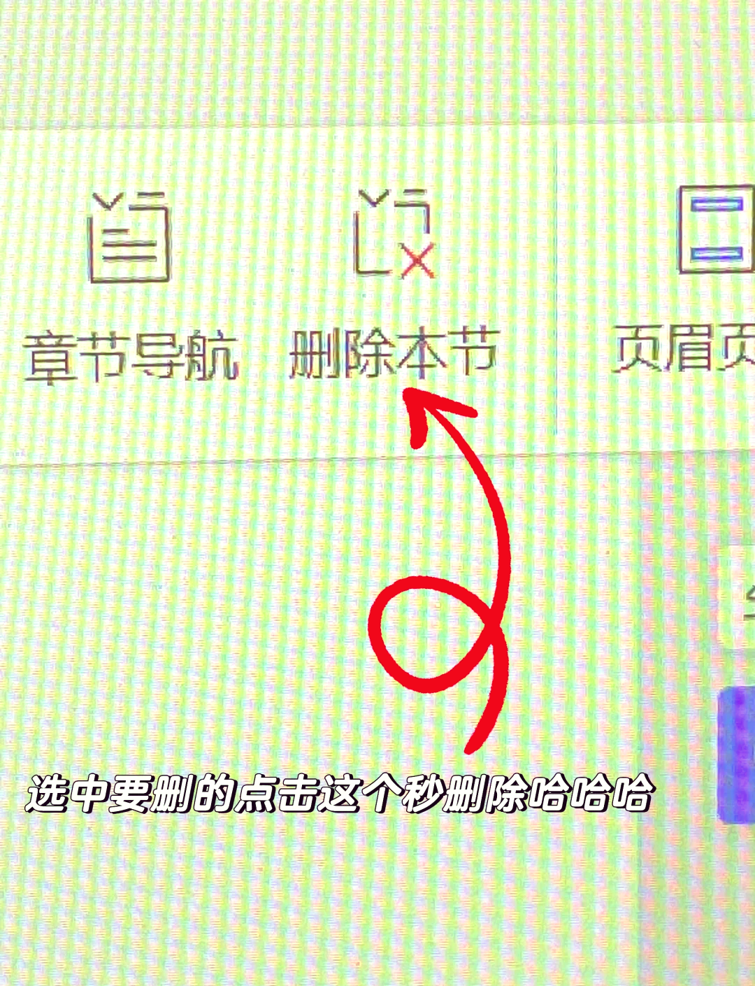 word里面如何删除分页符的