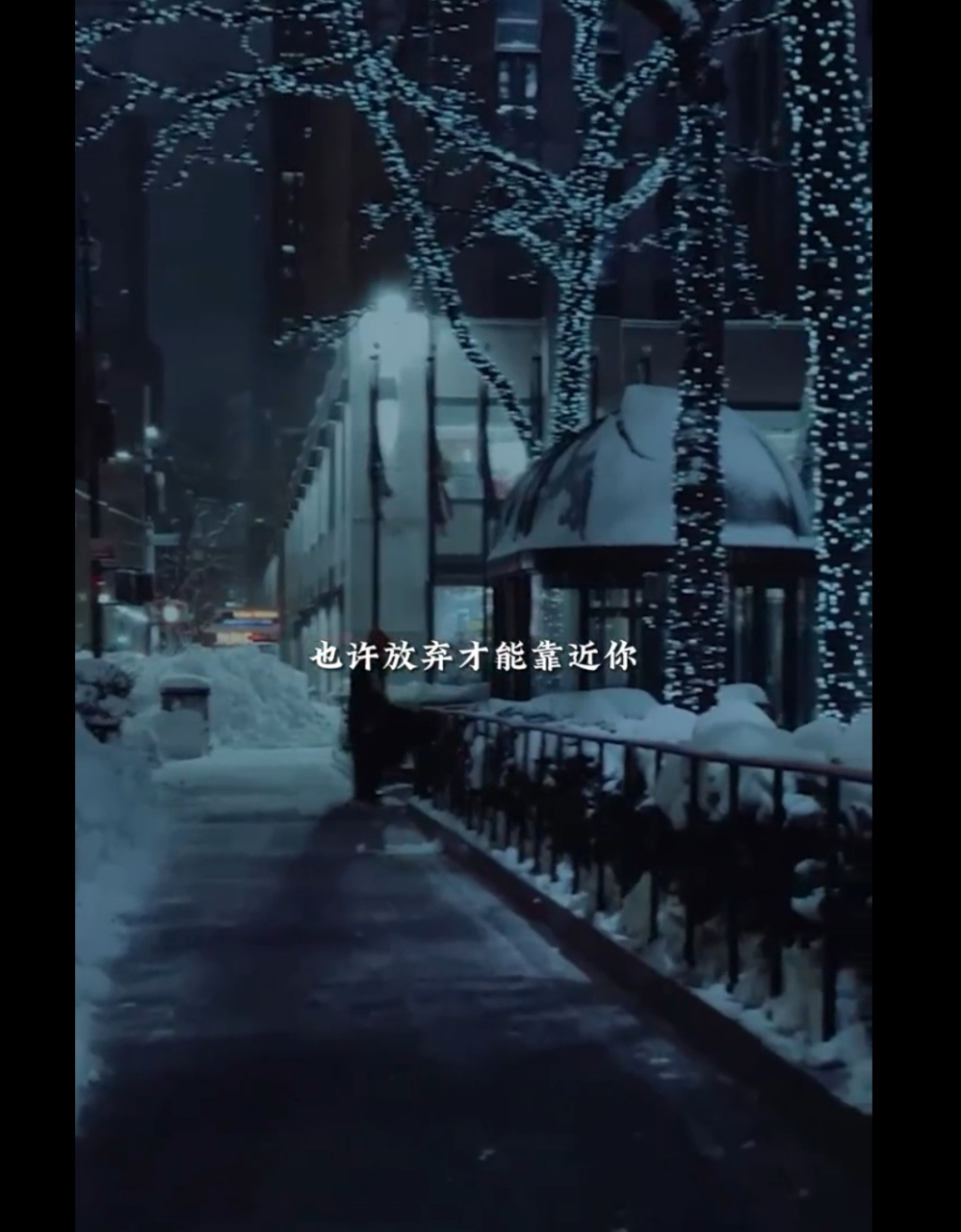 也许放弃才能靠近你是什么歌