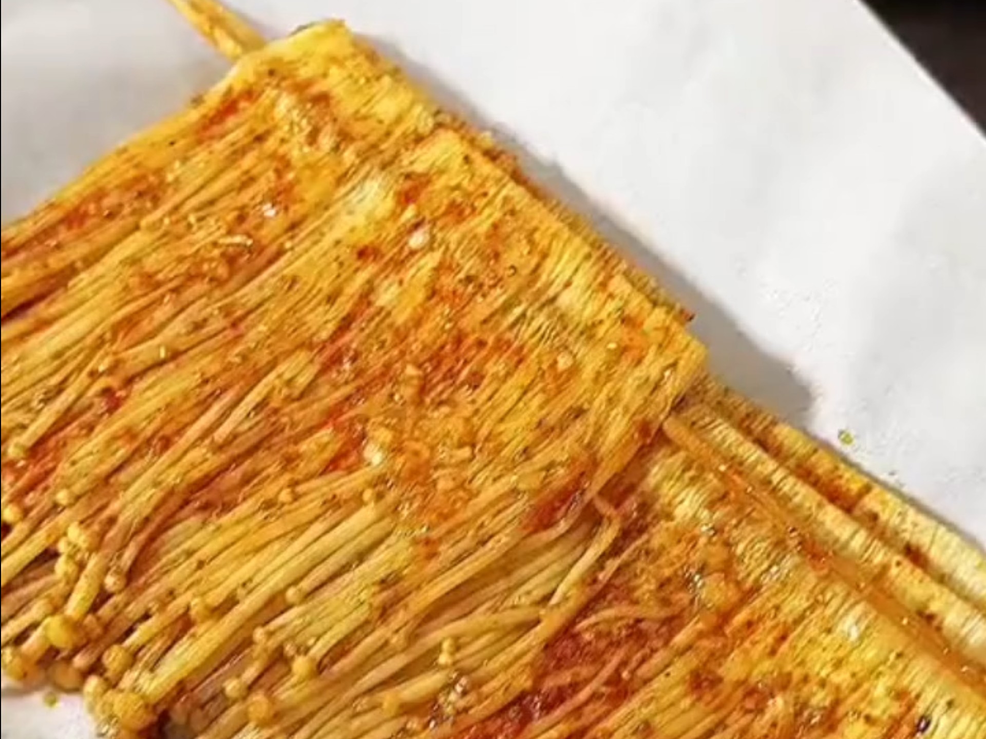 烤箱烤金针蘑的烹饪方法