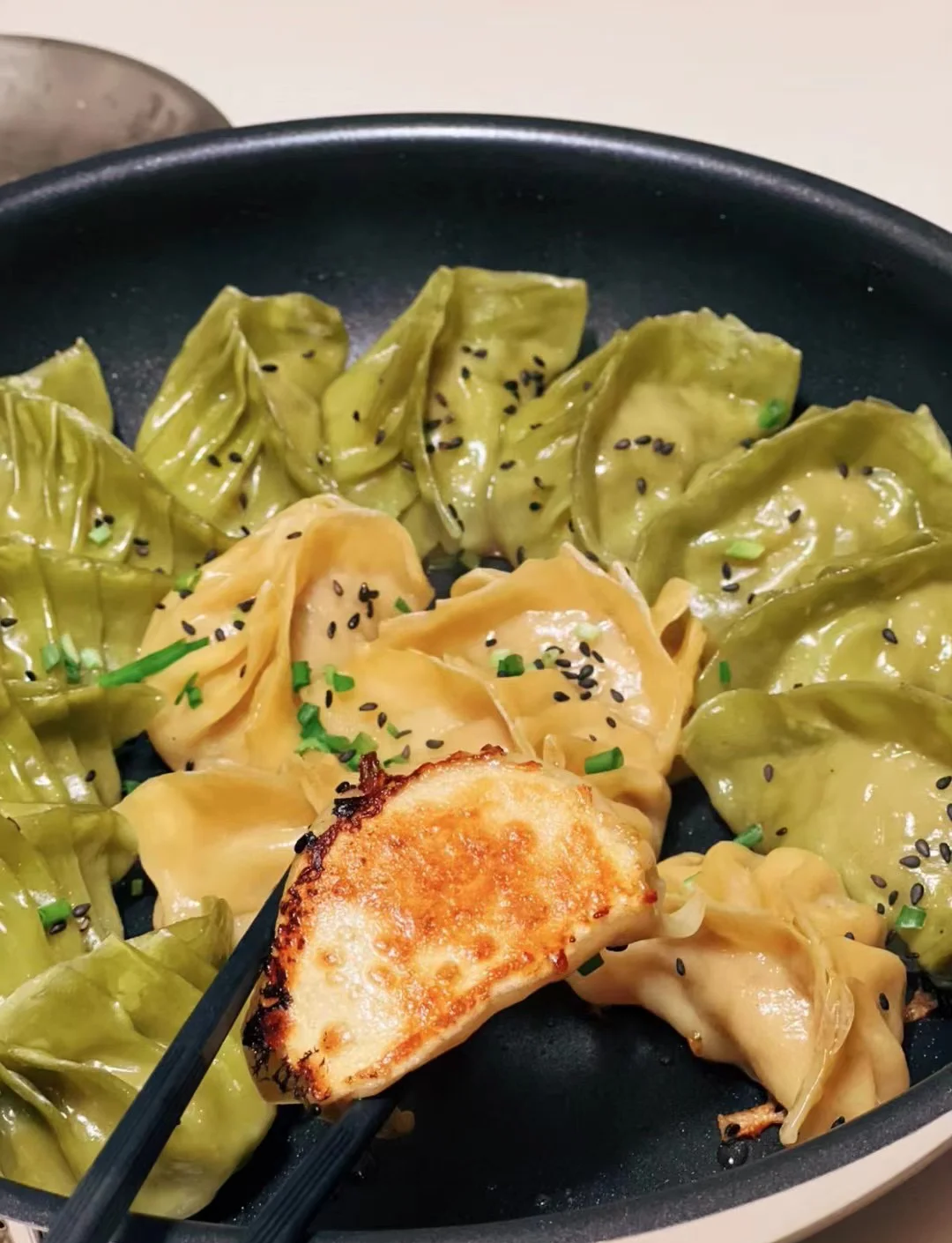 速冻饺子煎饺最正宗的做法