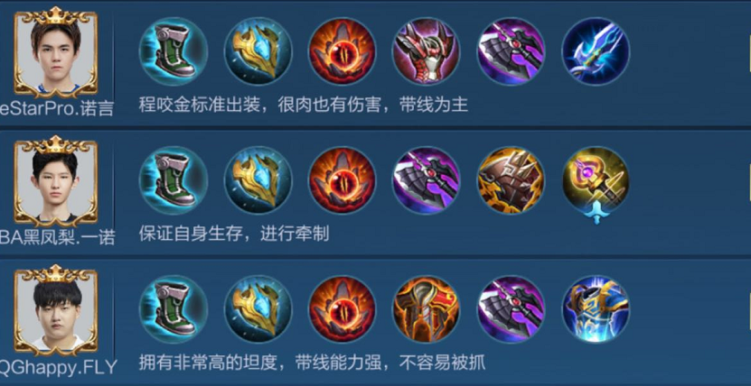 程咬金铭文怎么搭配最强