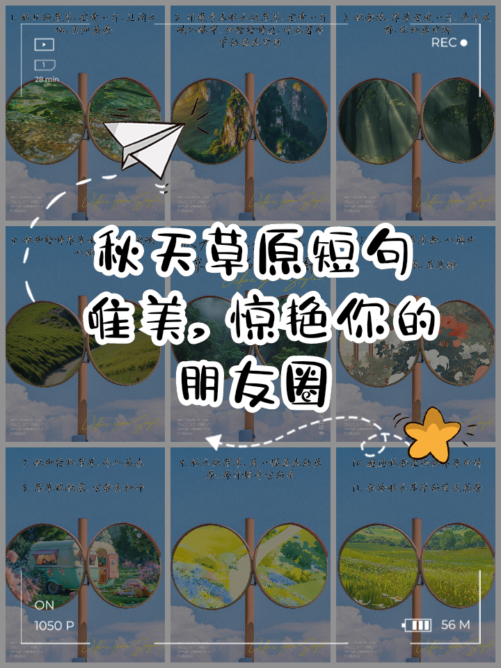 赞美大草原的简短句子有哪些