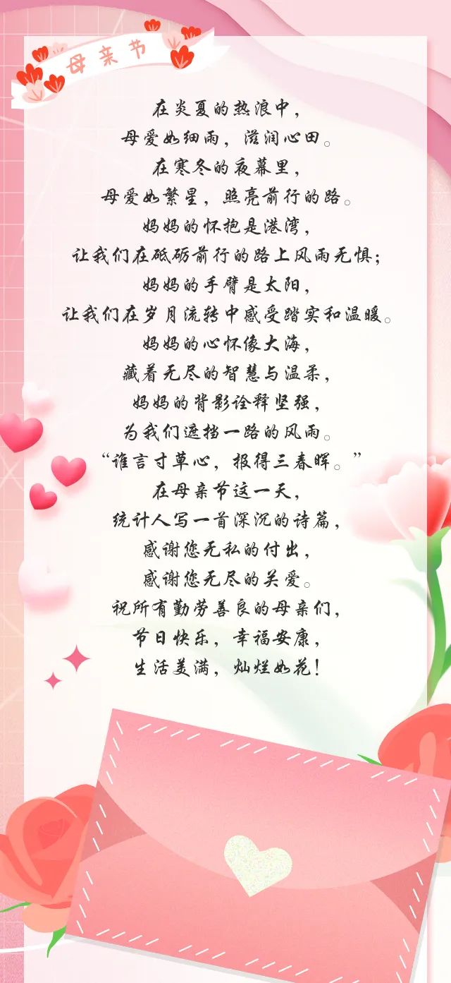 母亲节给妈妈的祝福话语