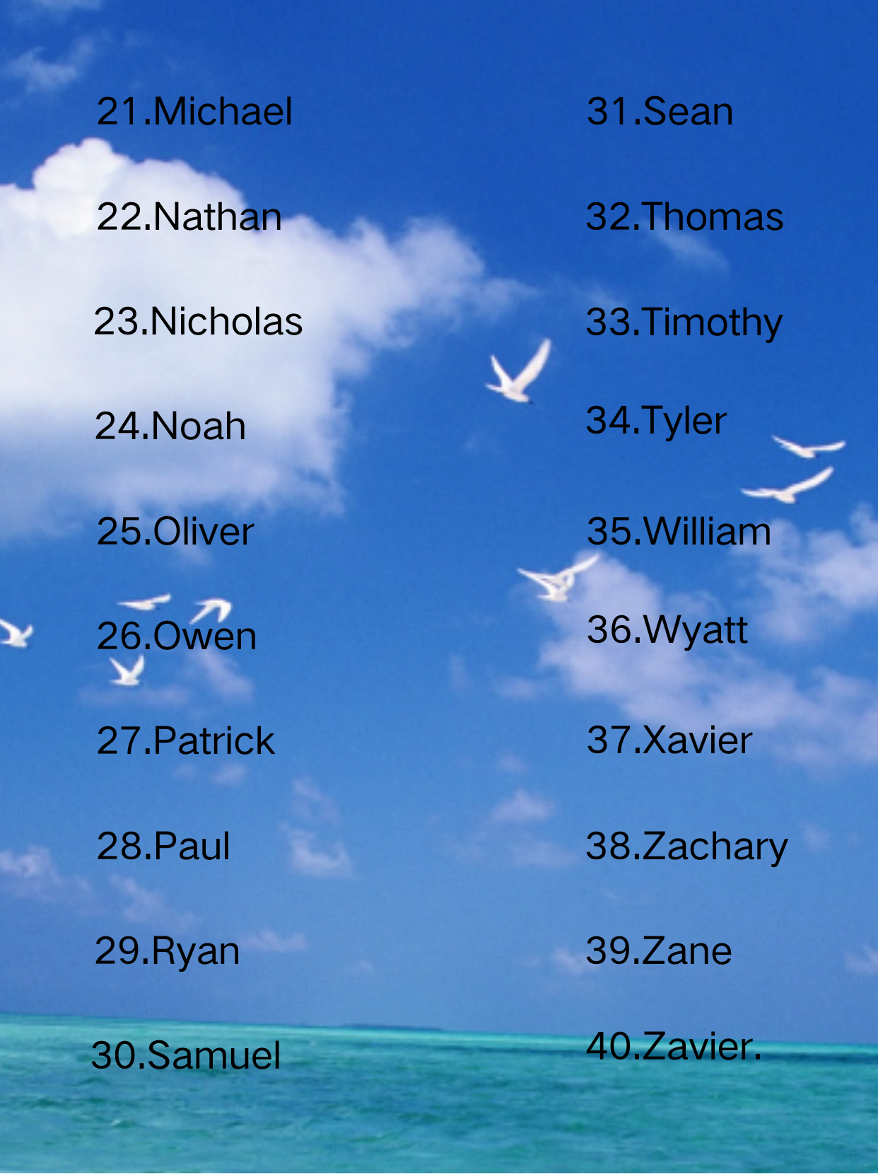 对男友的英文称呼有哪些？