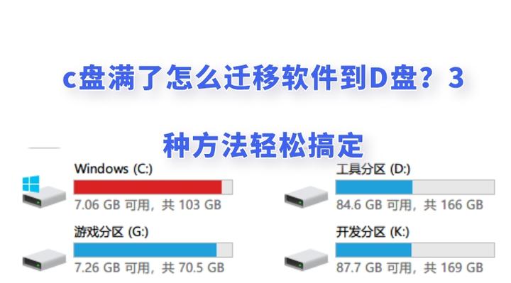 怎样把c盘里的东西移到d盘