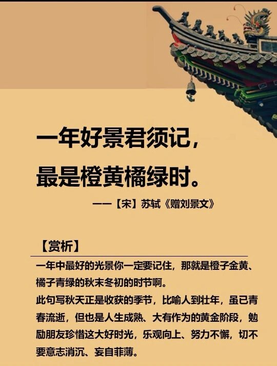 正是橙黄橘绿时的全诗怎么写