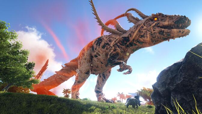 方舟南方巨兽龙驯服后的属性