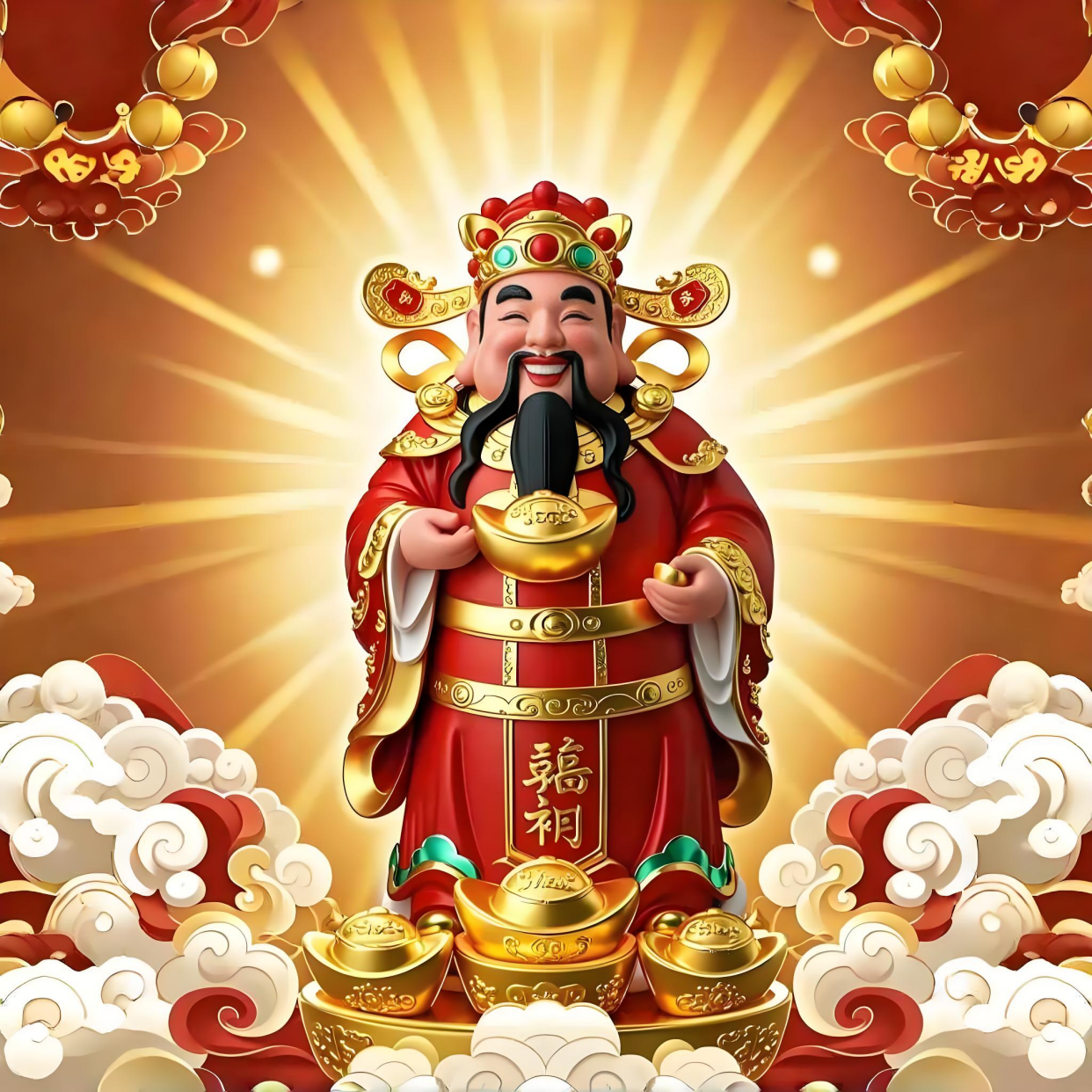 文财神摆放的正确朝向