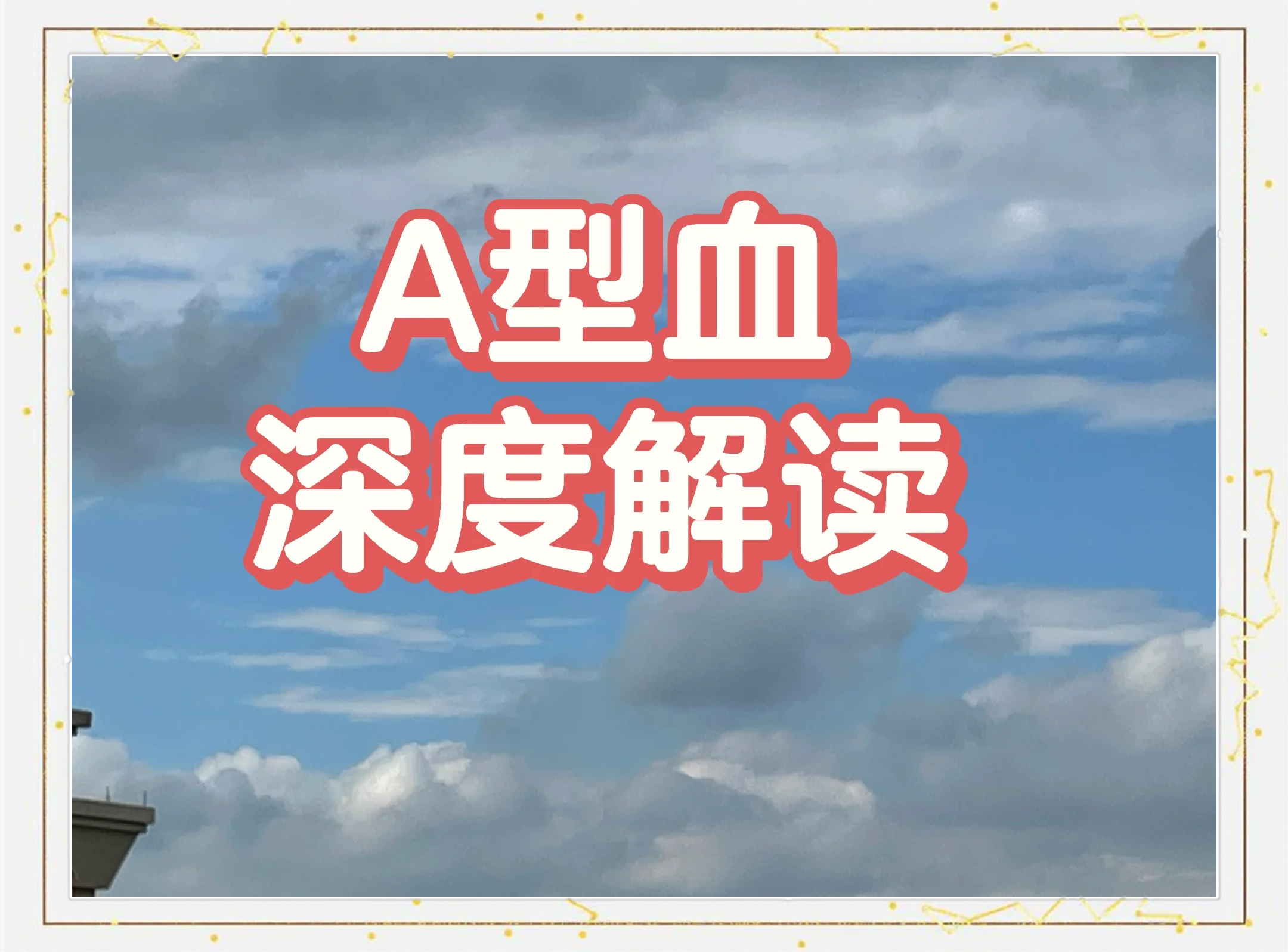 a型血女人的性格特点