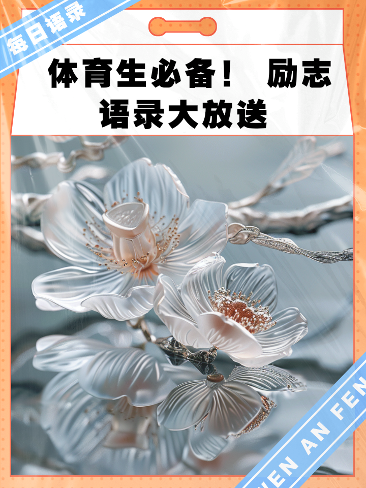 体育生励志霸气的句子