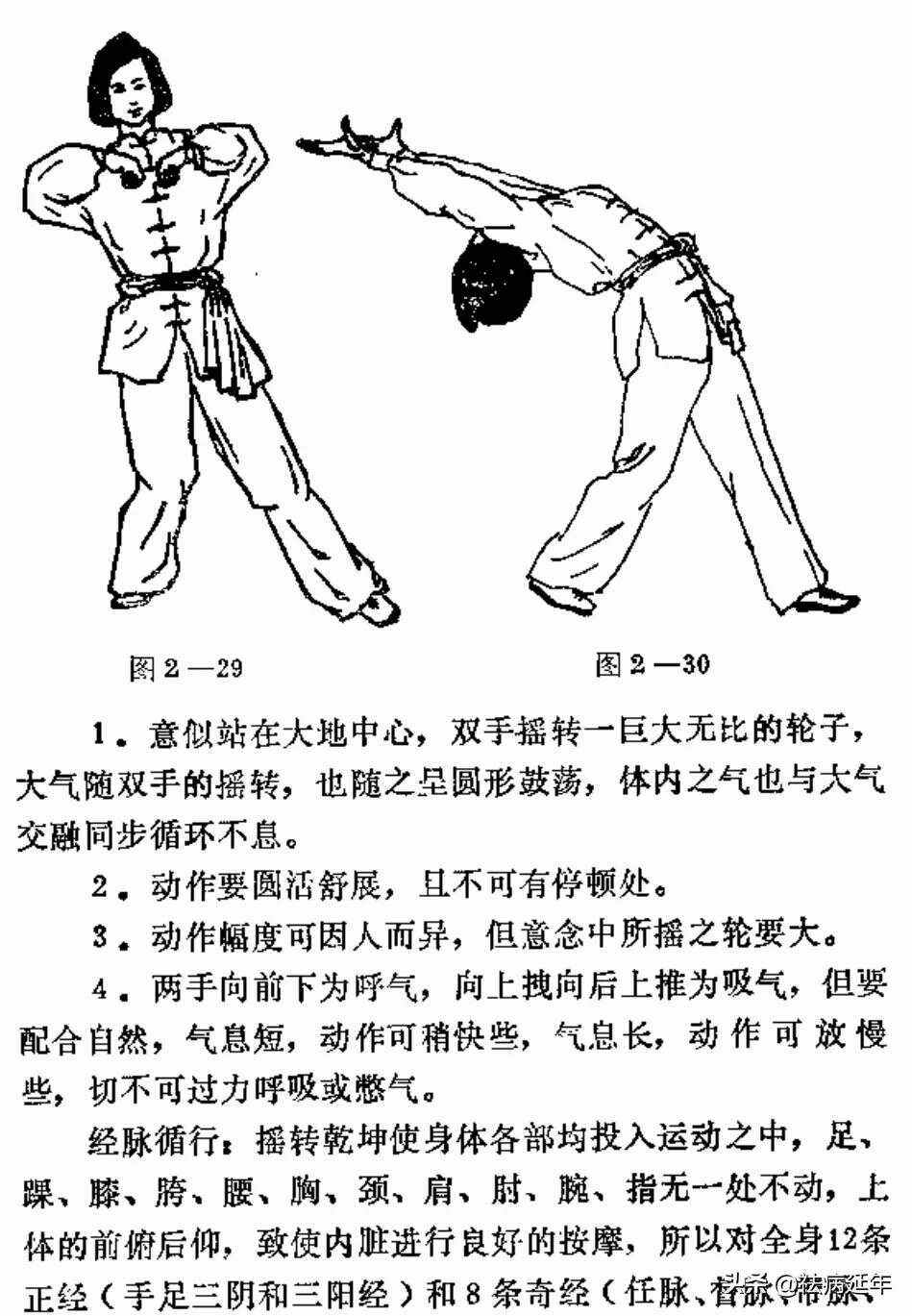 健身气功六字诀口令的方法