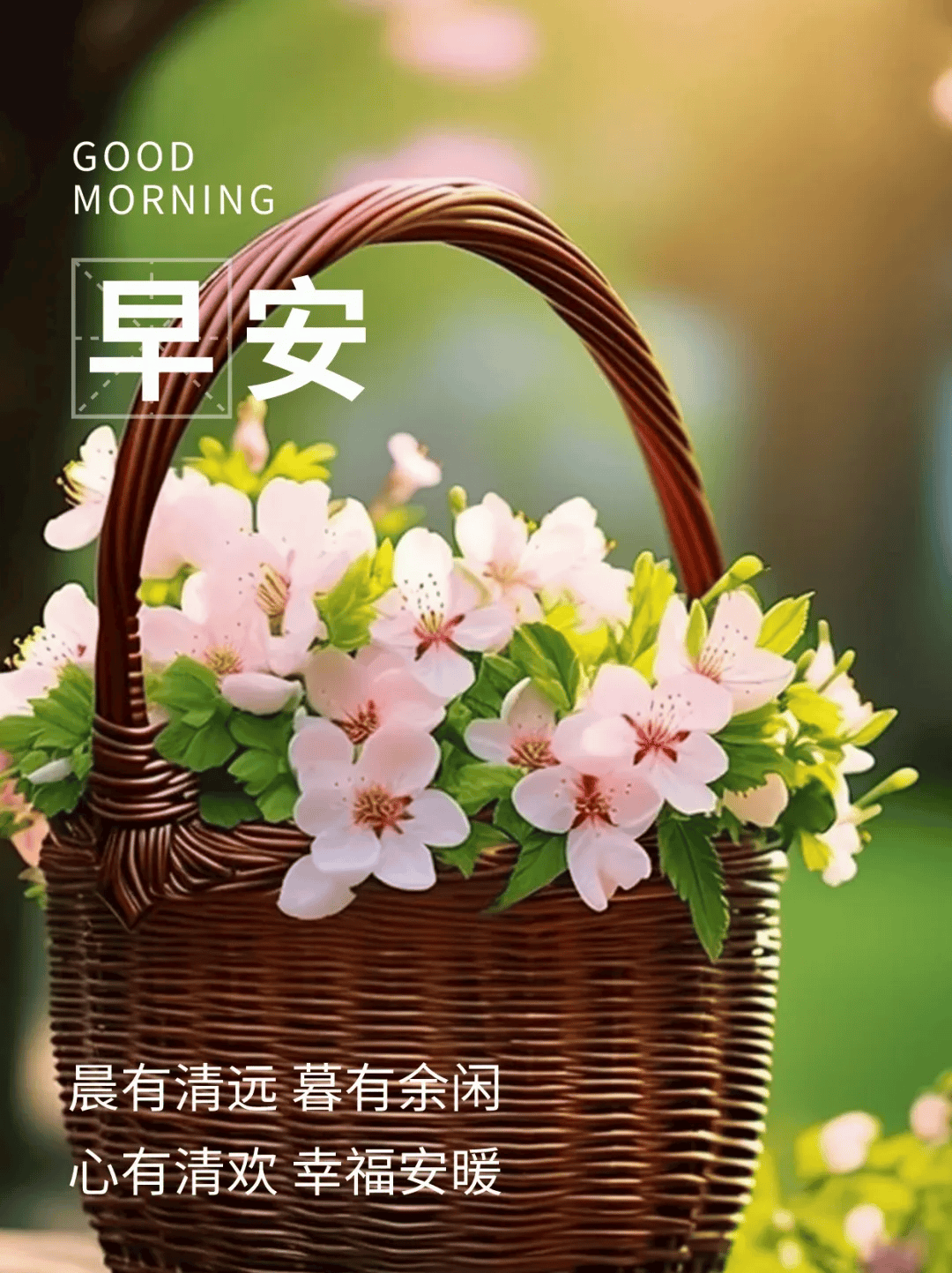 关于早安的说说唯美句子