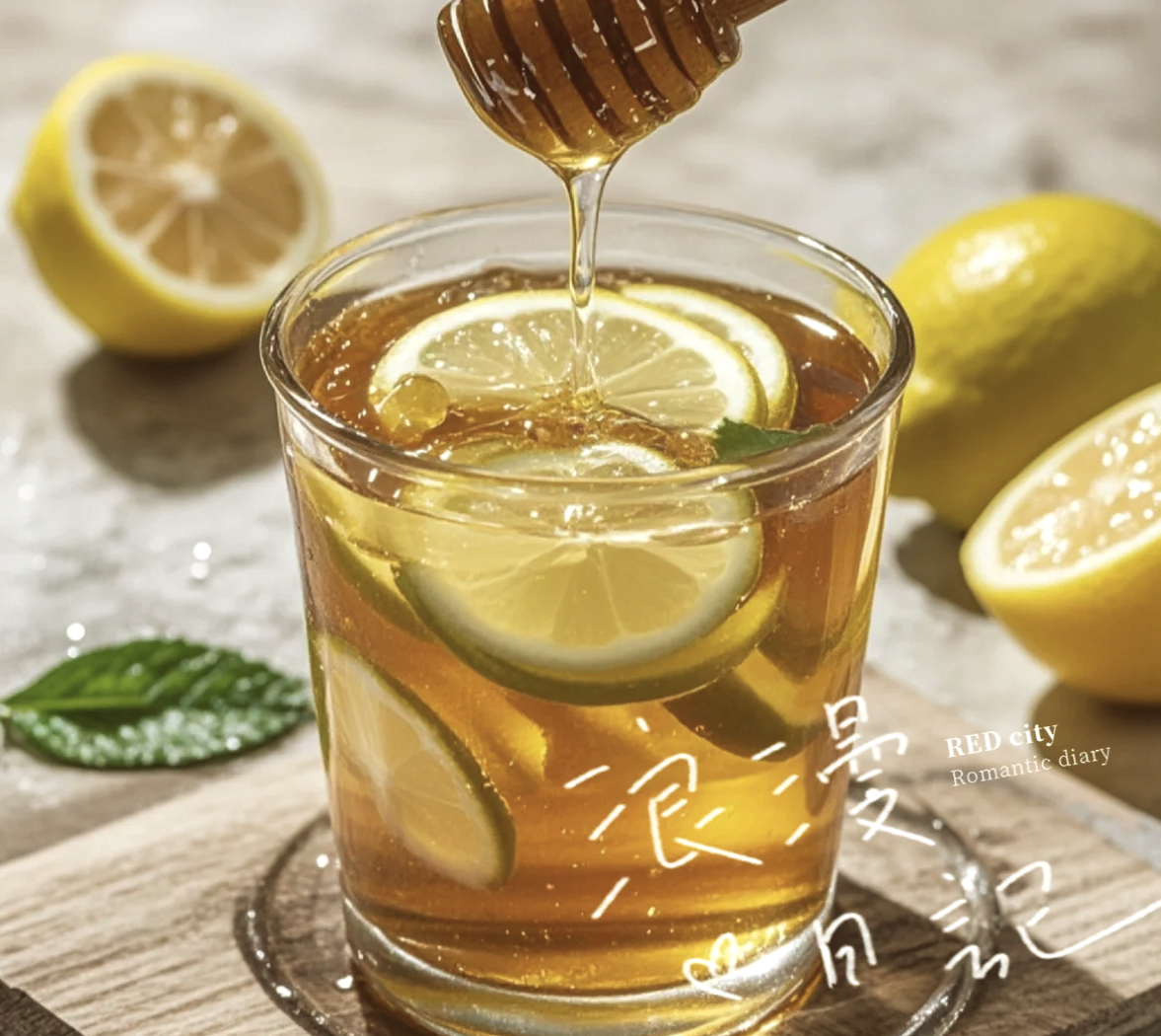 蜂蜜柠檬水的做法现做现喝