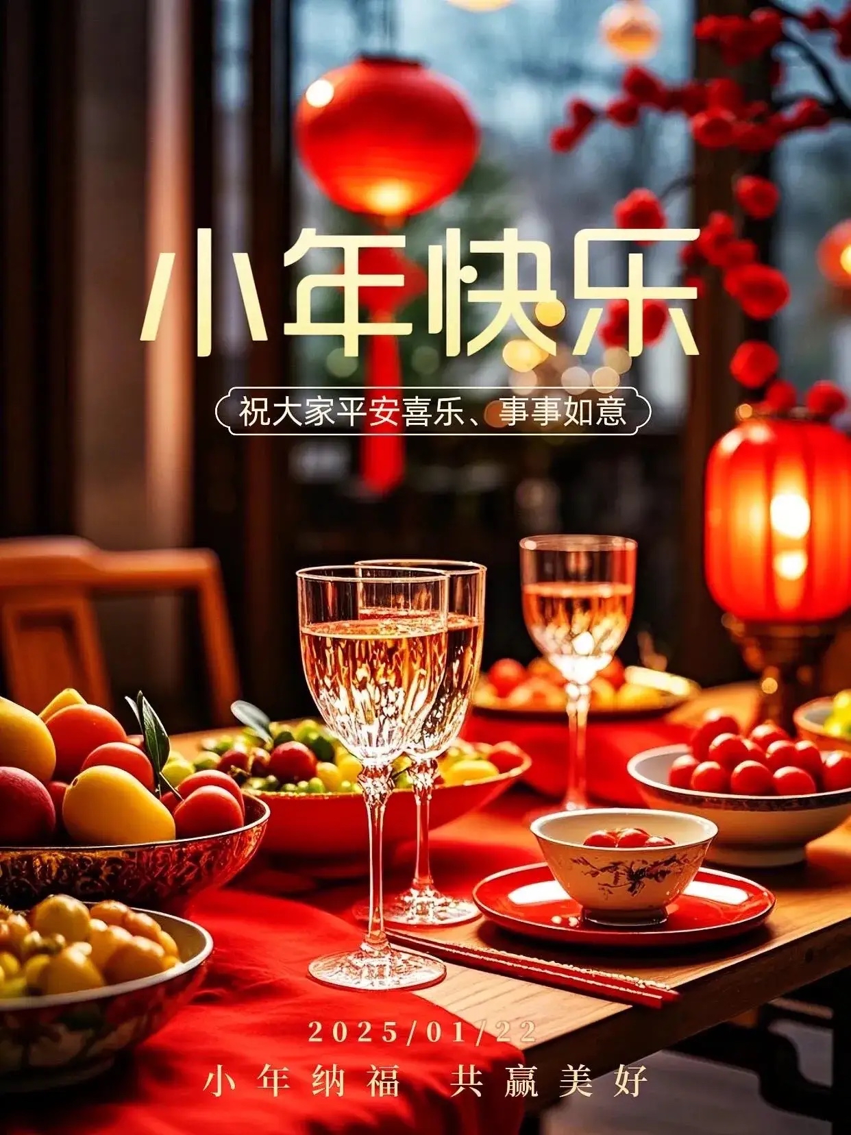 最有创意的小年的祝福语短信