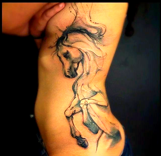 属马的人纹纹身的一些禁忌