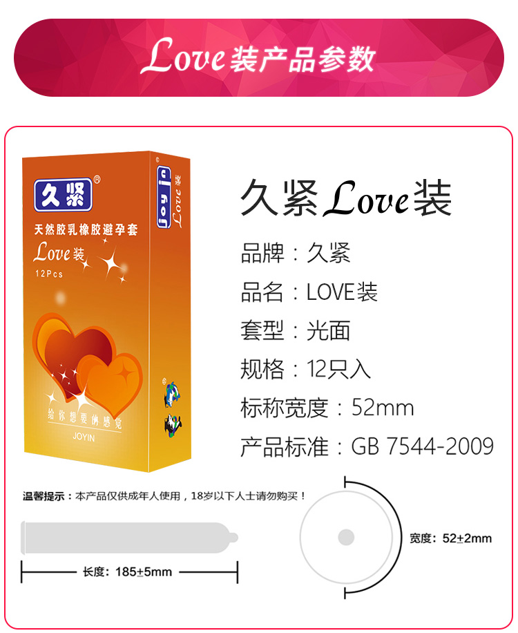 久紧安全套保质期一般多久?