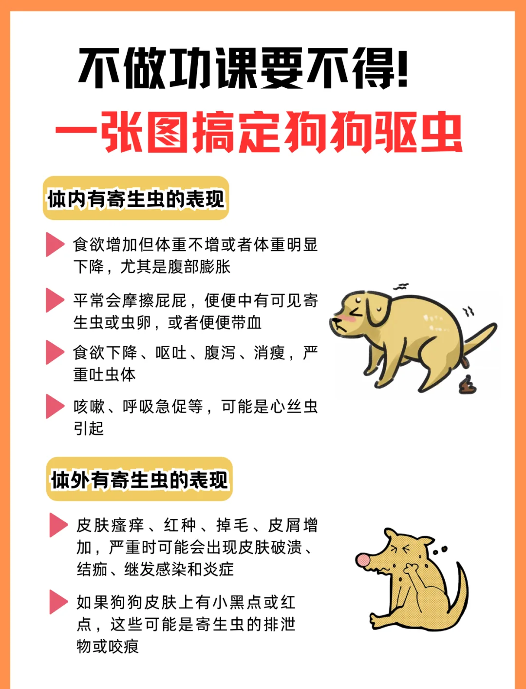 狗狗体内驱虫多久一次好