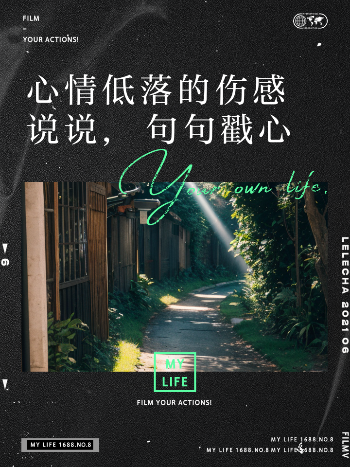 30条心情失落孤独经典句子