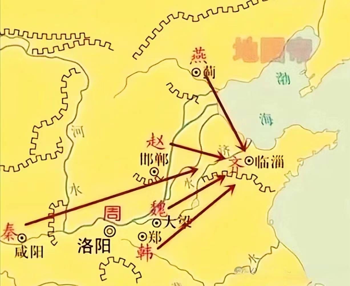 历史上著名的五国伐秦介绍