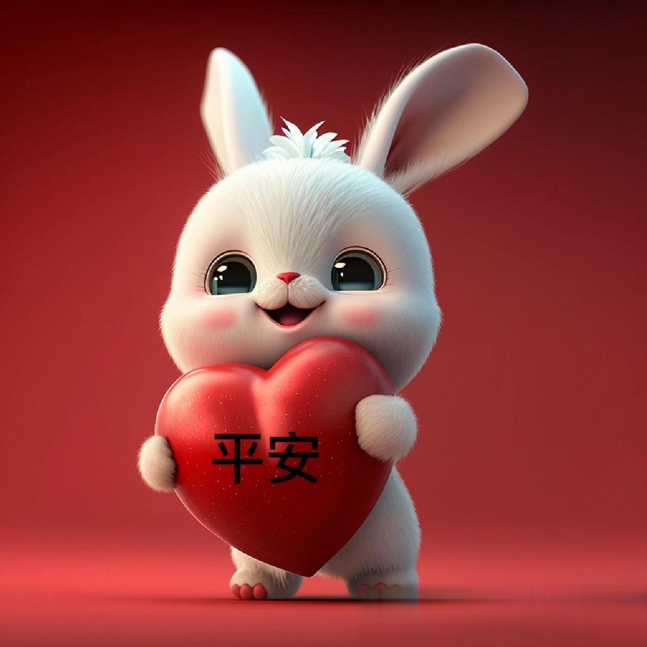 谁有这个兔子图片做头像用的