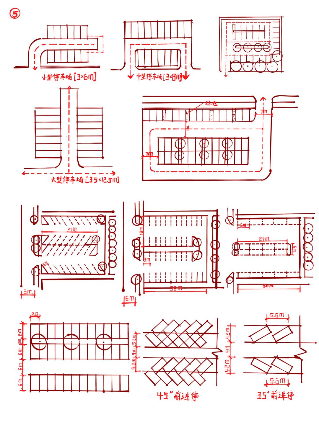 车位划线标准尺寸有哪些