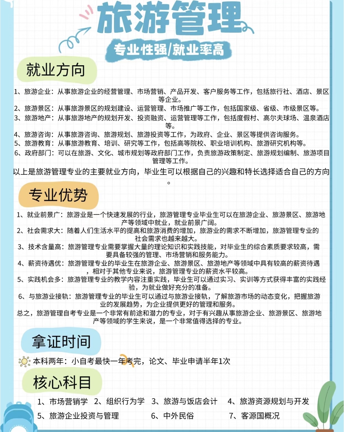 旅游管理专业的就业前景