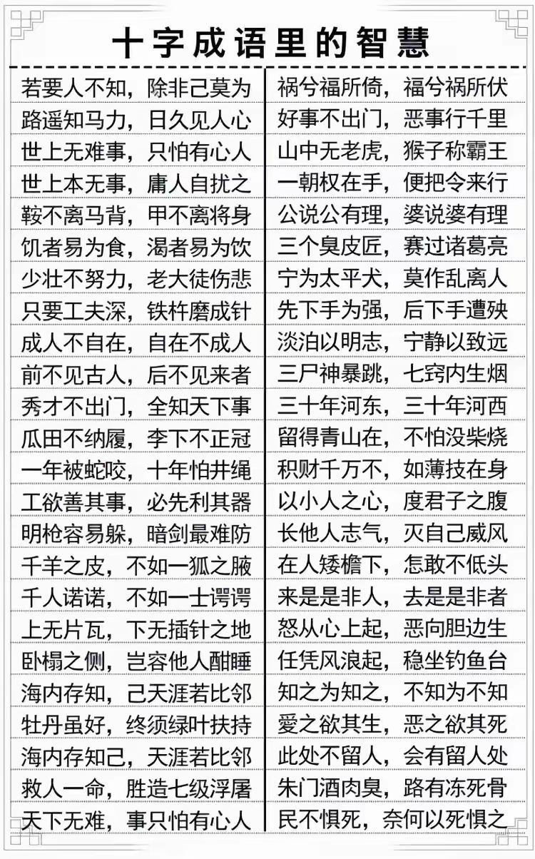 成语仁人志士是什么意思