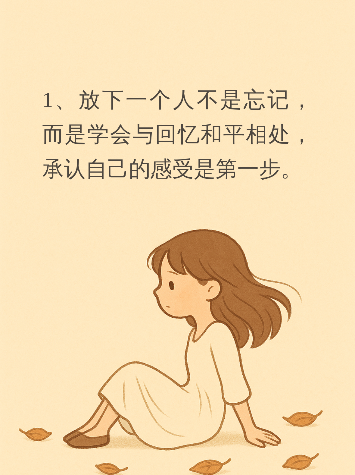 如何放下一段失败的感情