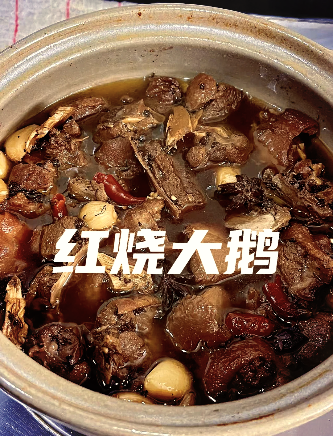 红烧老鹅的家常做法分享