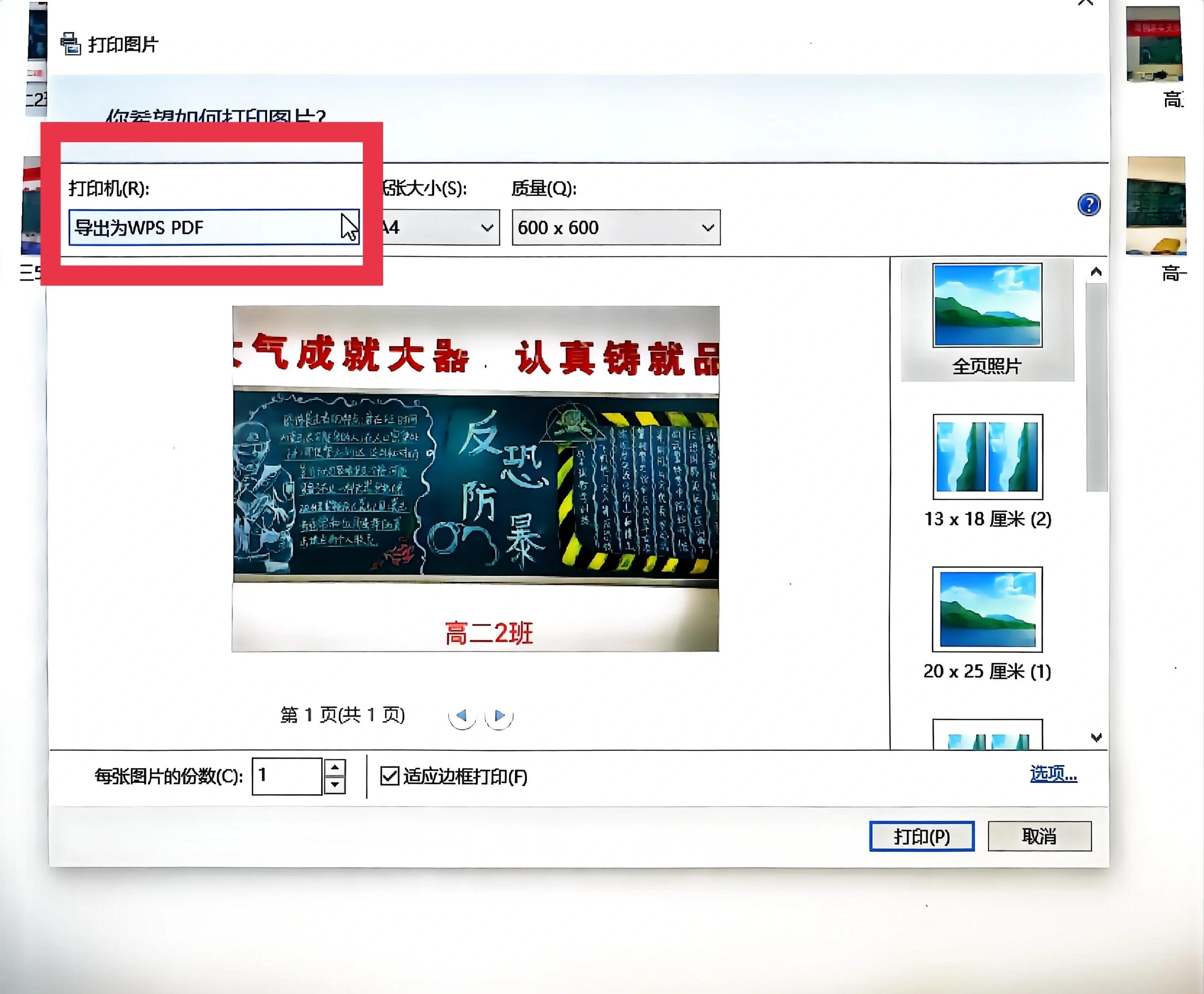 pdf转换成图片的操作方法
