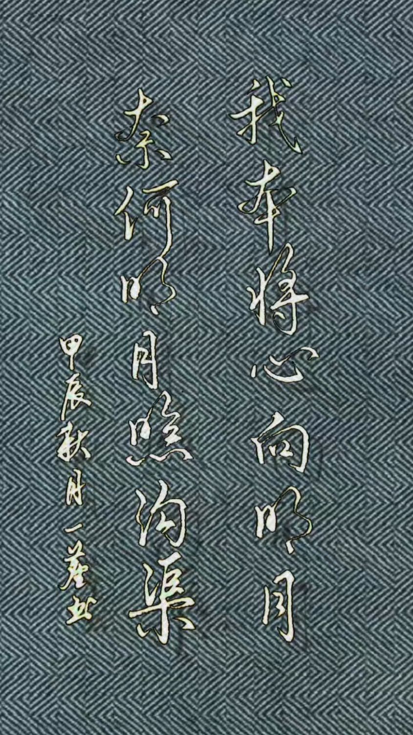 奈何明月照沟渠的上一句是什么