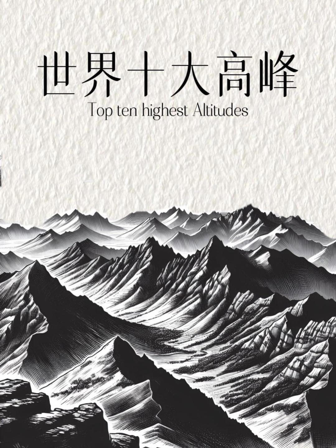 世界第56高峰是哪些峰