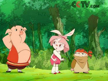 天上掉下个猪八戒主题曲歌词