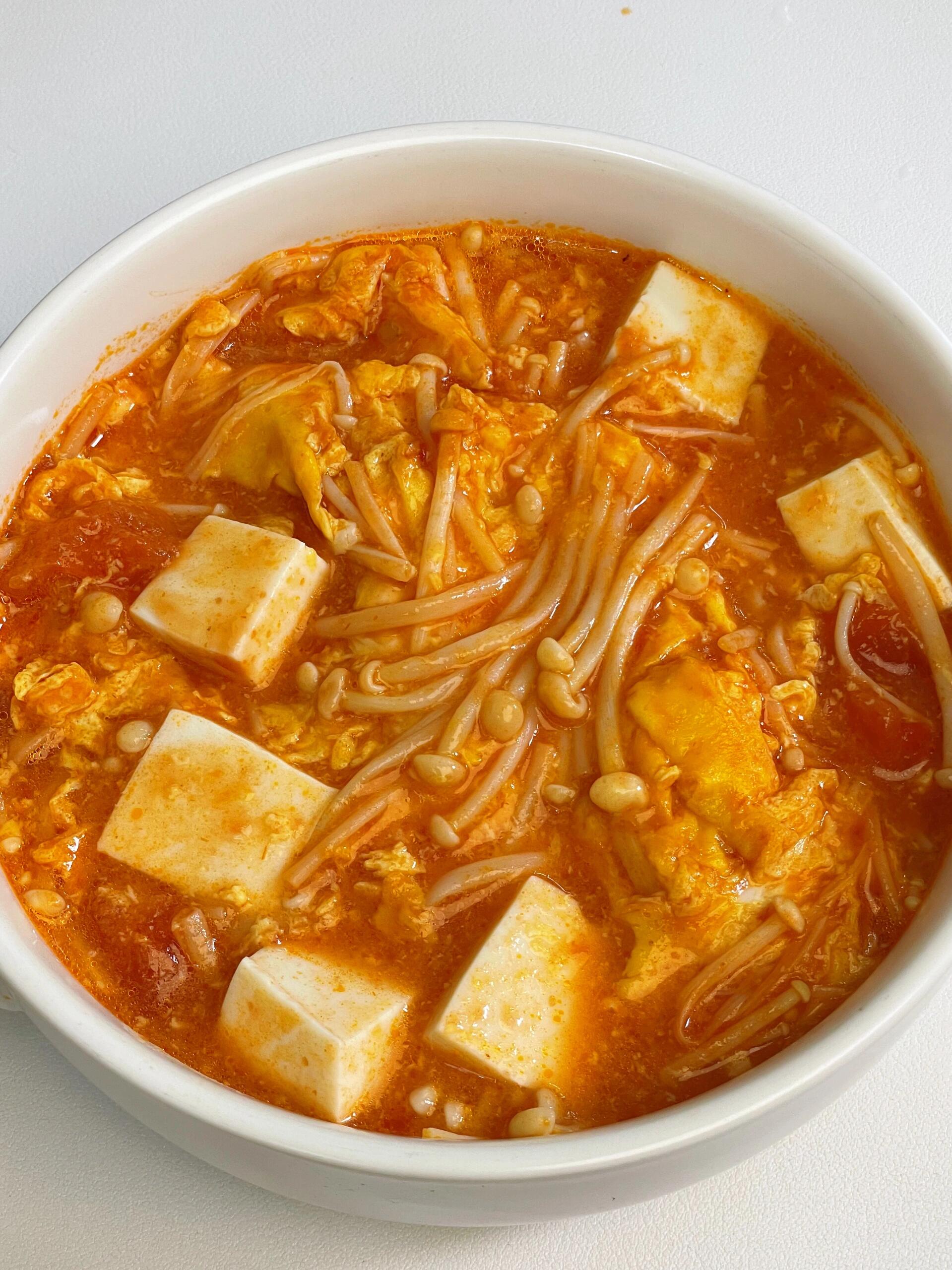 西红柿豆腐金针菇的做法技巧