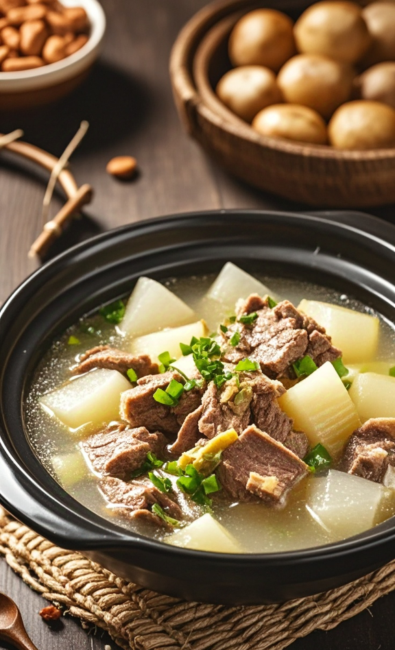 羊肉炖胡萝卜的家常做法