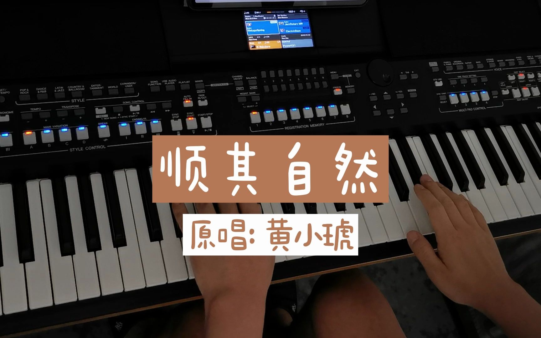 黄小琥的顺其自然完整歌词