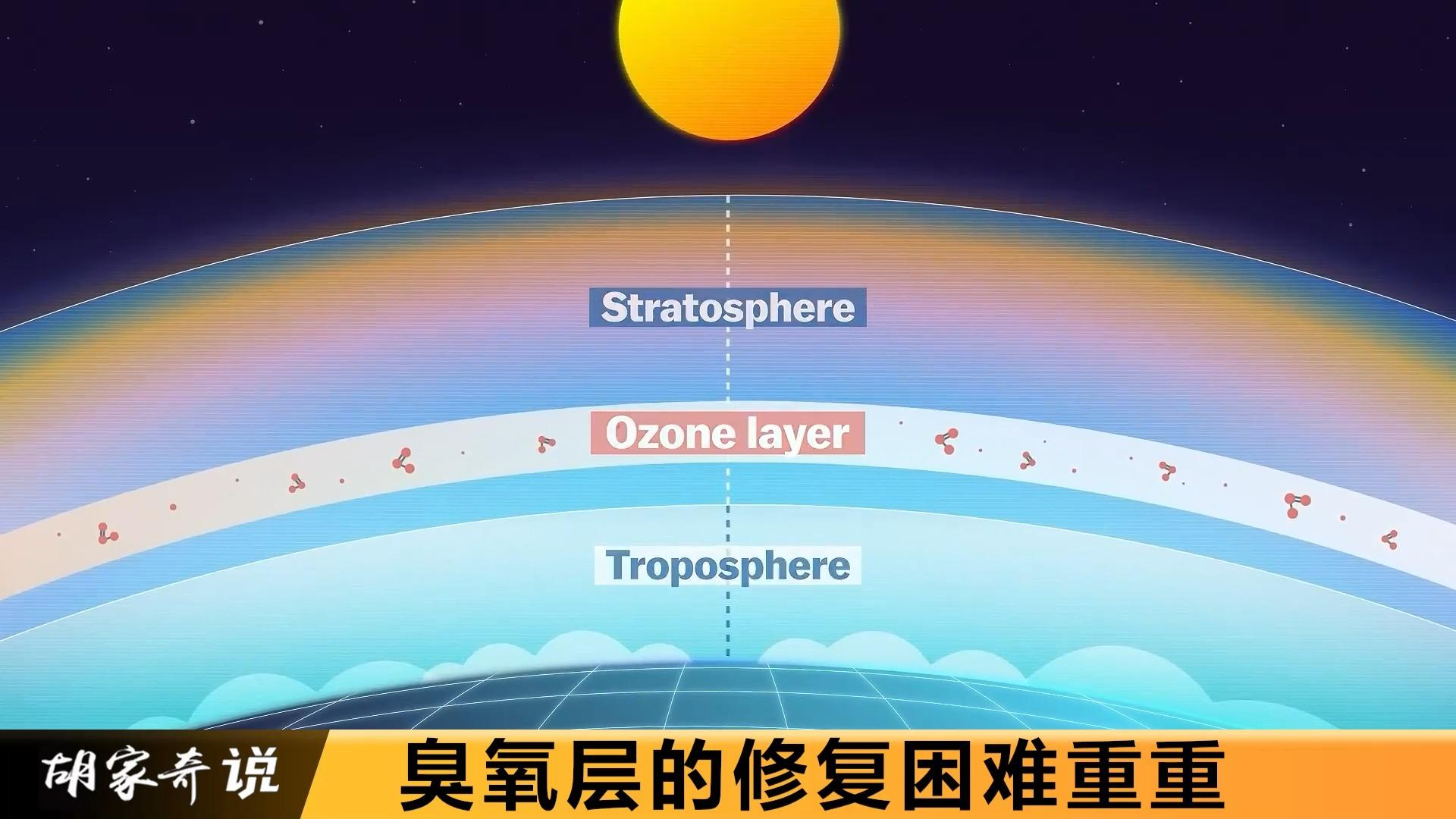 臭氧层能够吸收什么物质