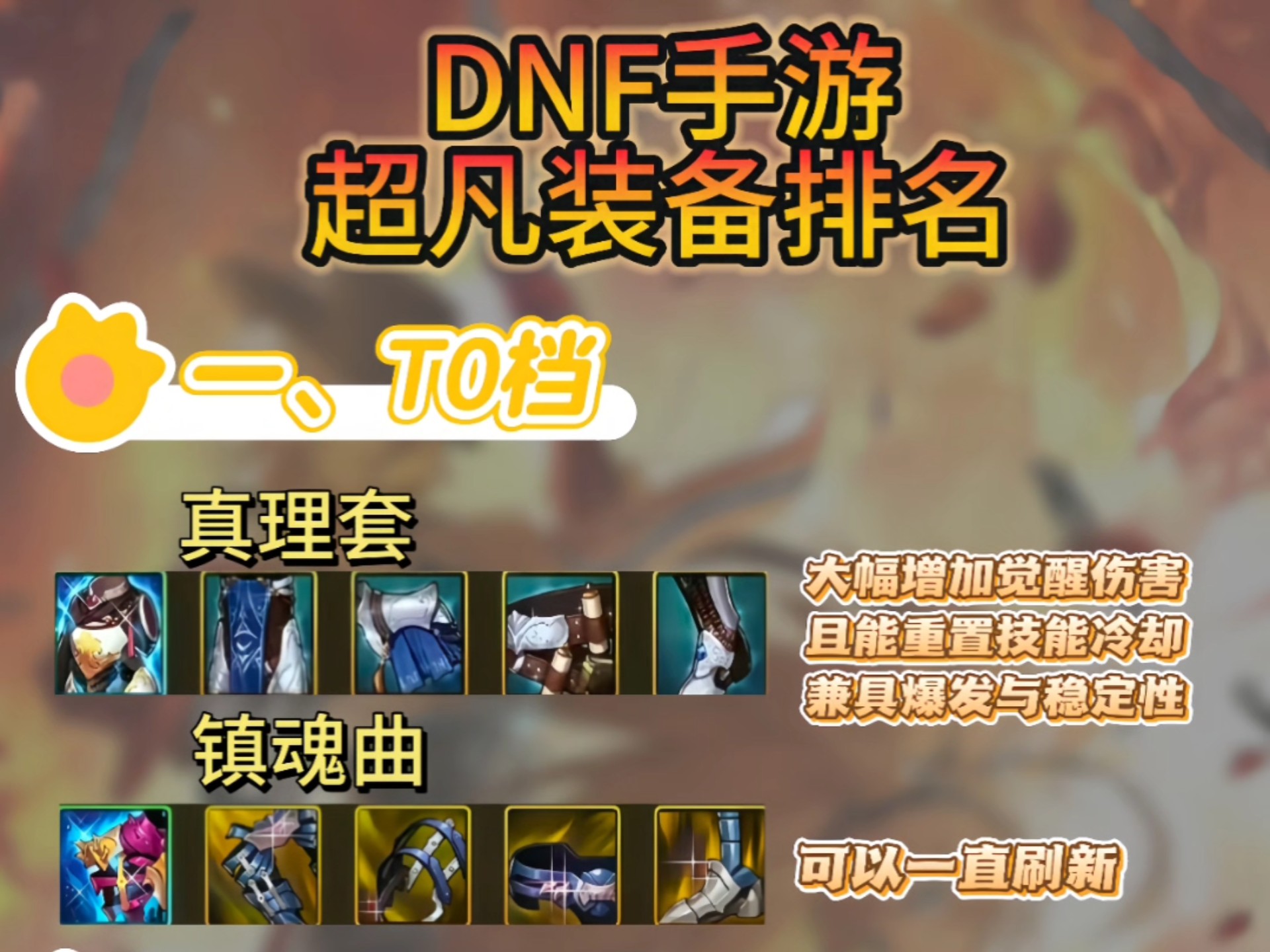 地下城最好的装备是什么