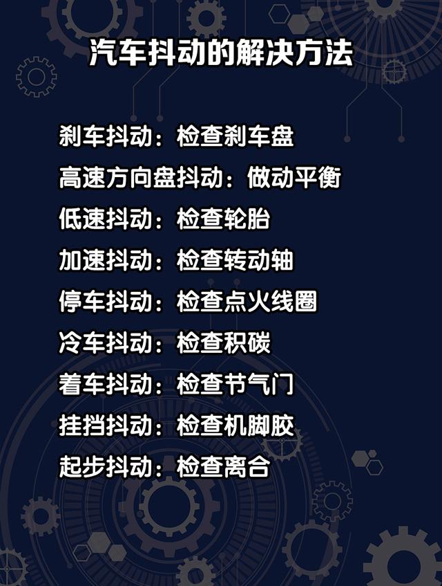 车子怠速抖动是什么原因