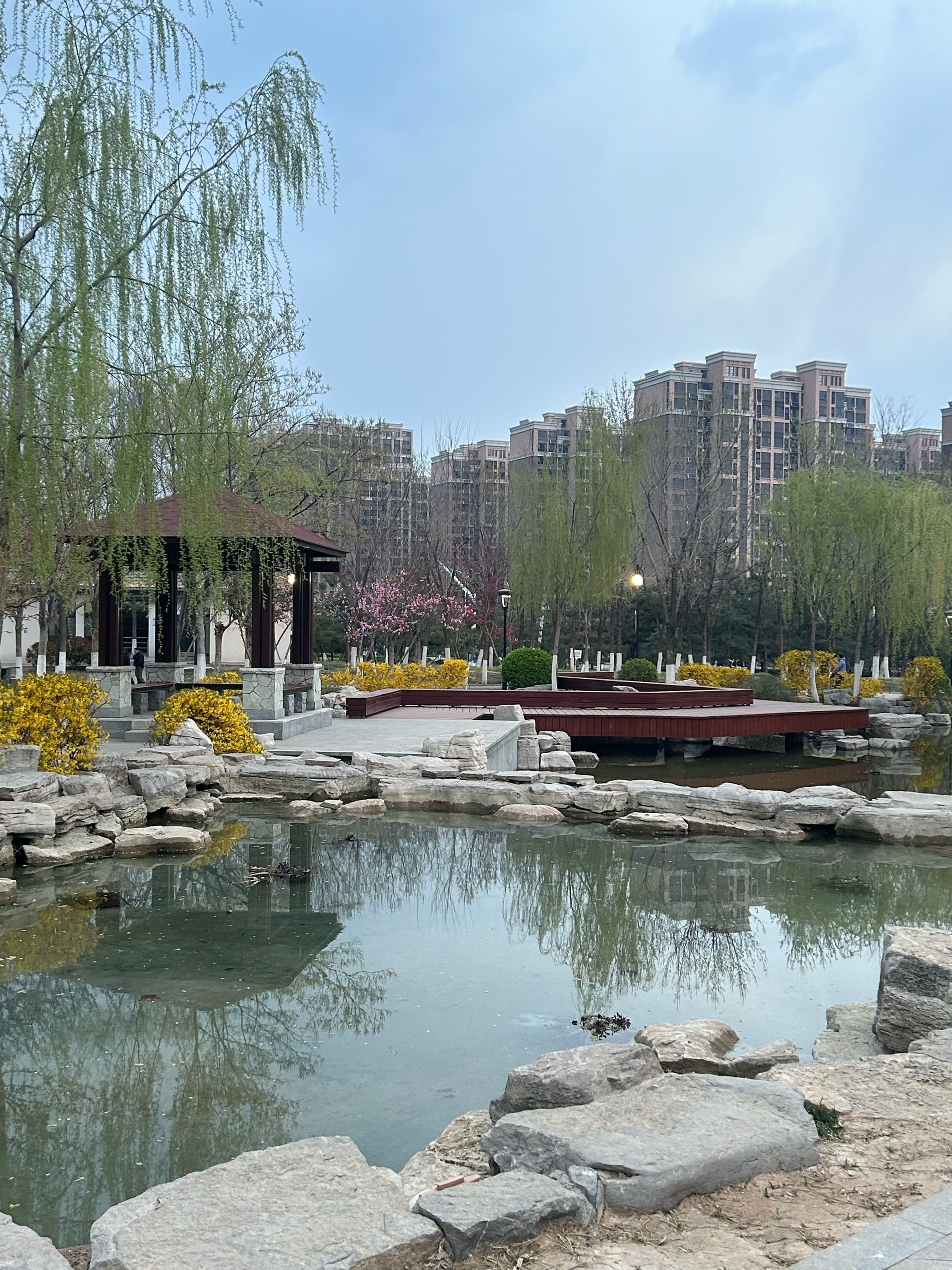 孝妇河湿地公园喷泉开放时间