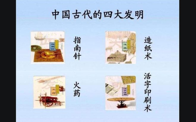 我国古代四大发明分别是什么