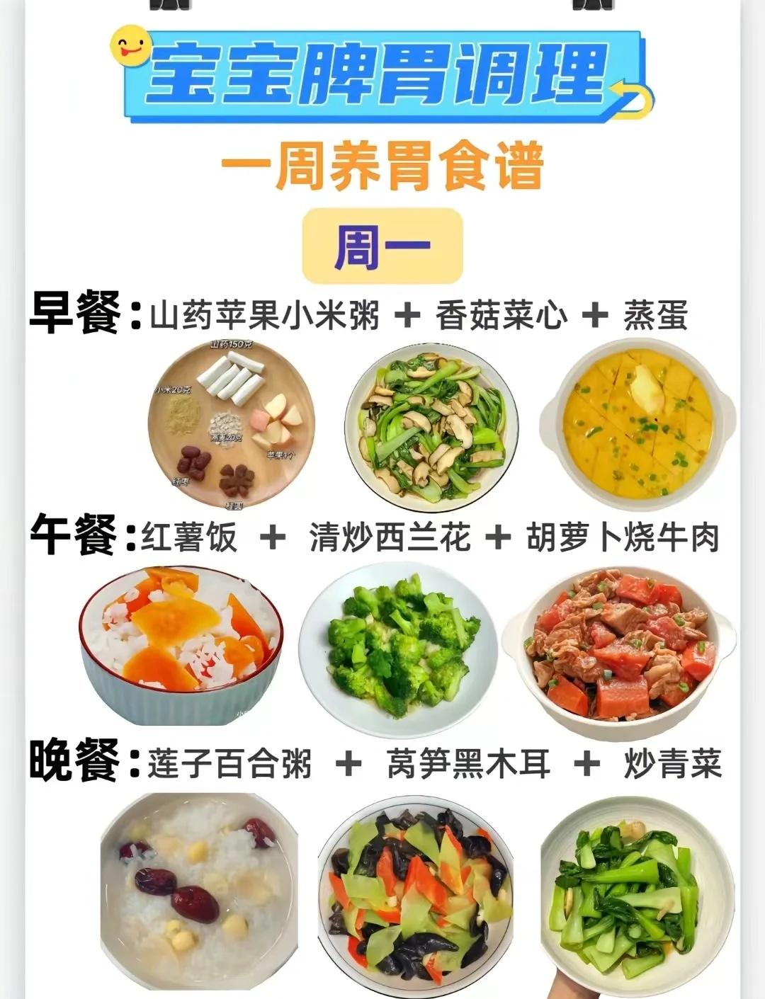 三款养胃菜谱家常菜做法什么食物吃了最养胃