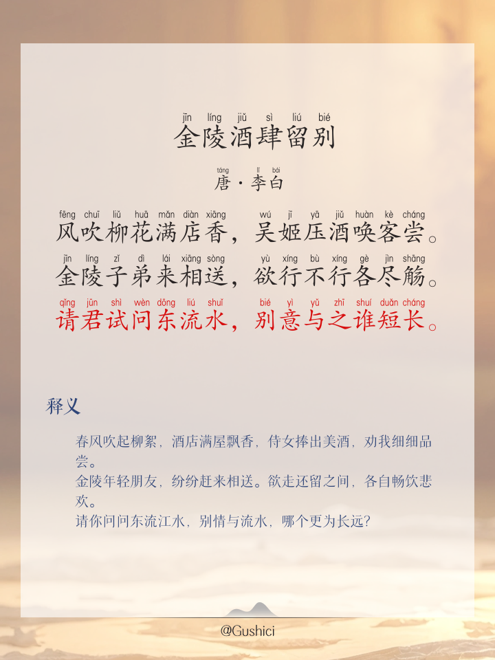 陈王昔时宴平乐斗酒十千恣欢谑什么意思