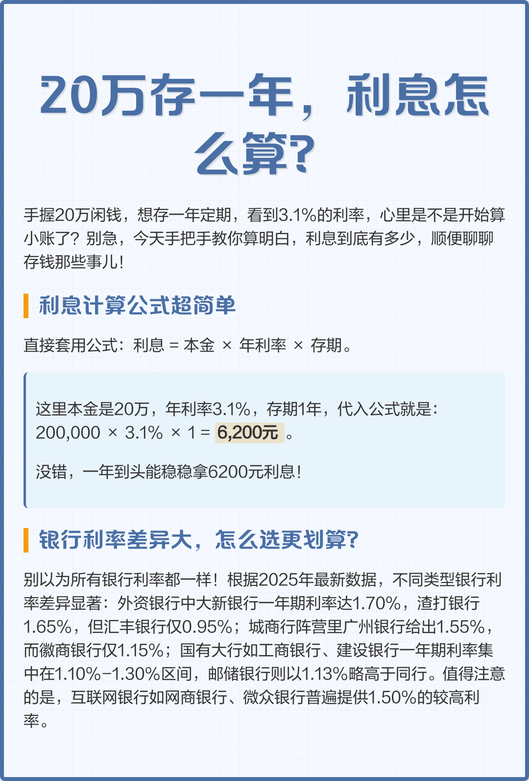 月利率怎么算利息?新手必看!