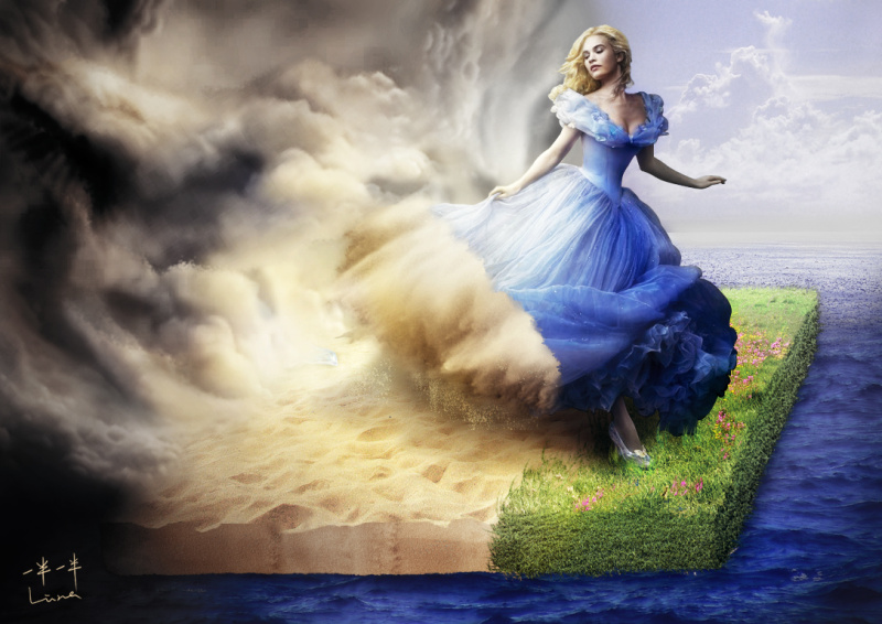 灰姑娘丢了心爱水晶鞋是什么歌