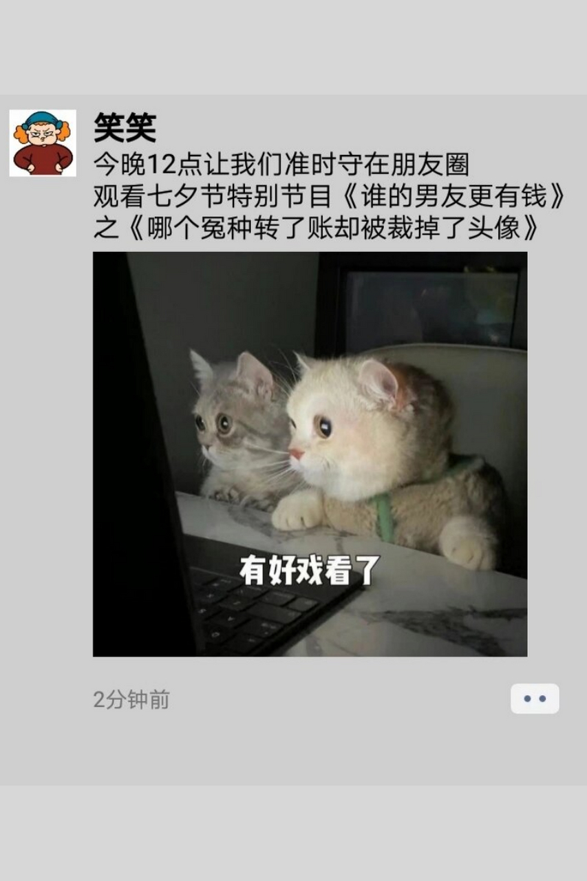 情人节搞笑幽默的句子发朋友圈